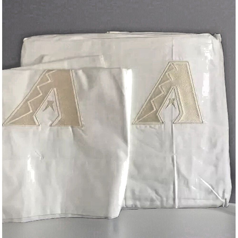 Pottery Barn Teen Arizona Diamondbacks MLB baseball TWIN XL sheet set‎ white PB